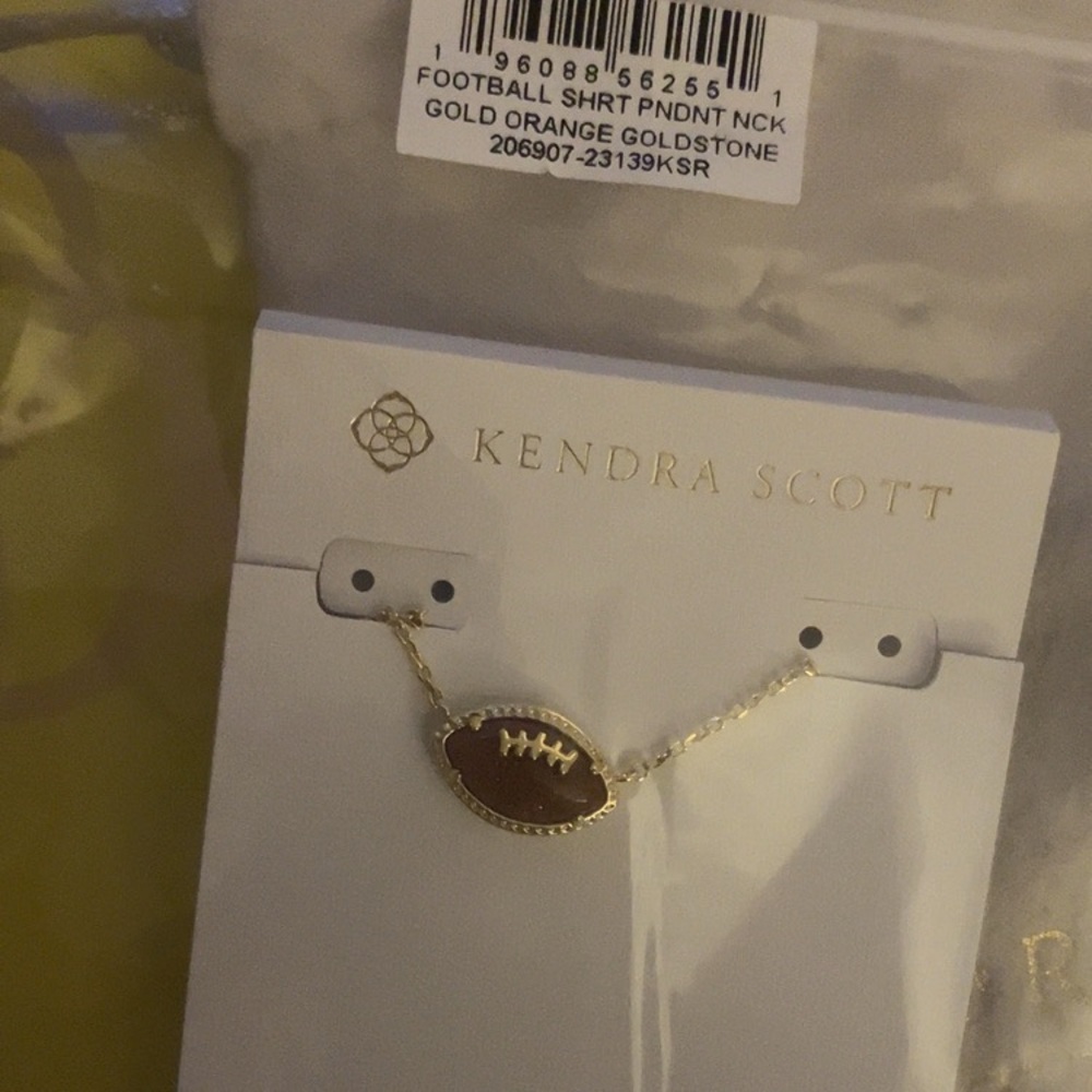 Kendra Scott Football necklace, NIB!